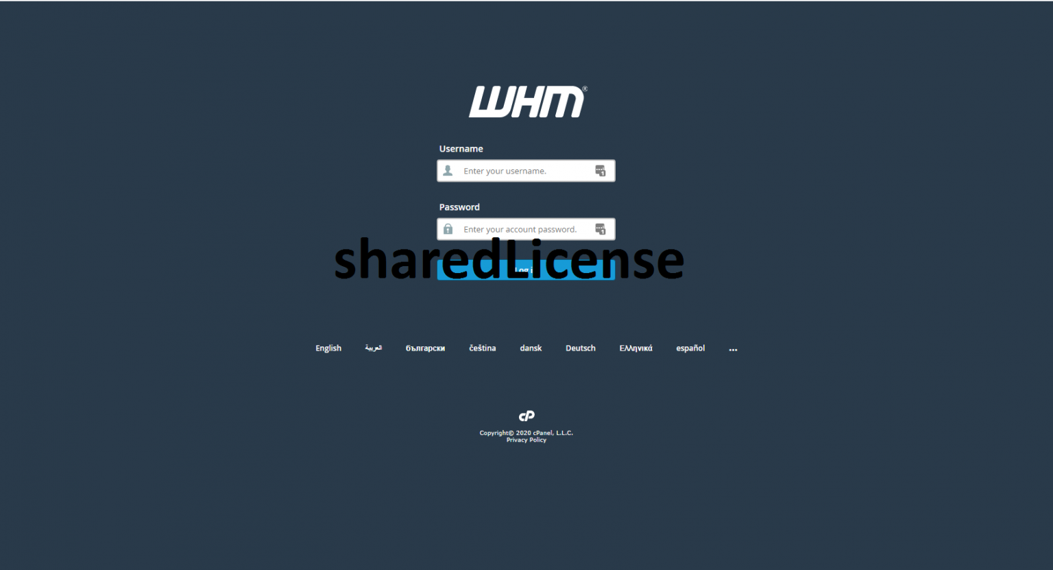 Disable ssh access for users in cPanel