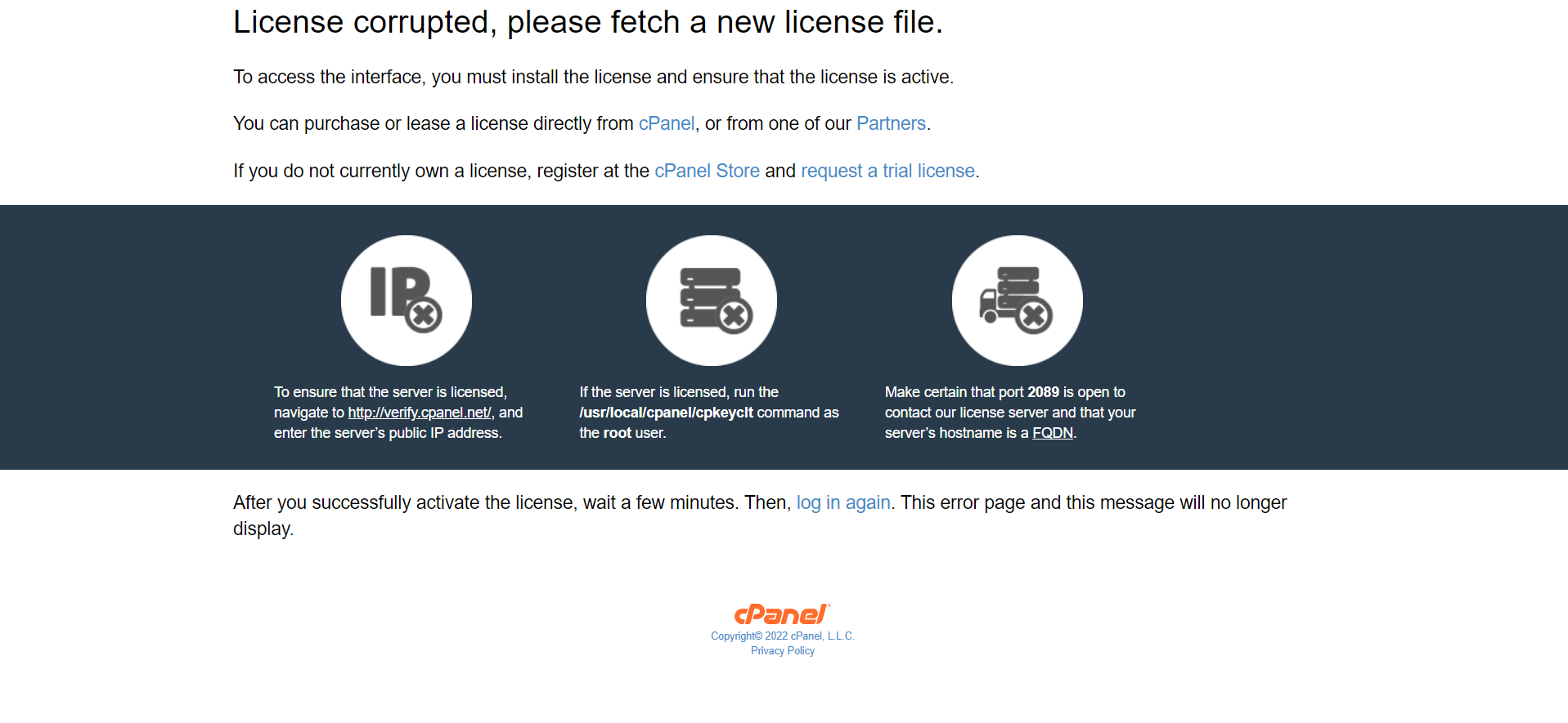 How to Fix License File Errors